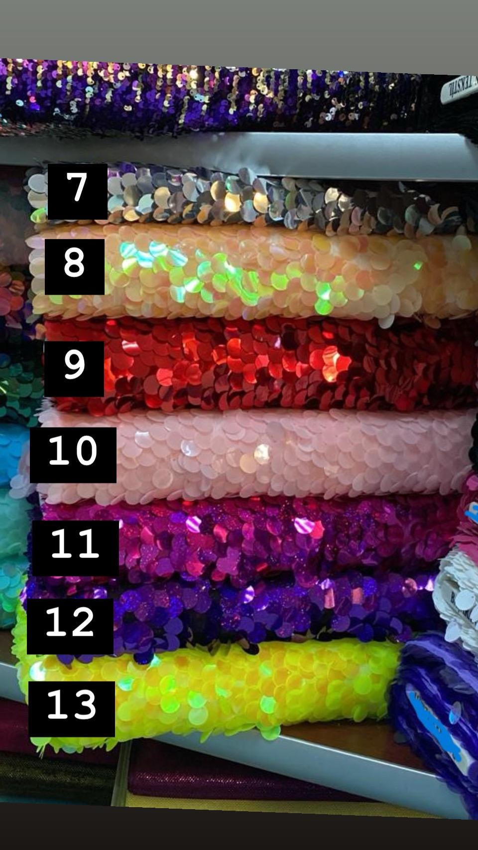 Sequins Color 20 Colors Large Sequin Sequins-can Be Used for Decor-party Houses ...