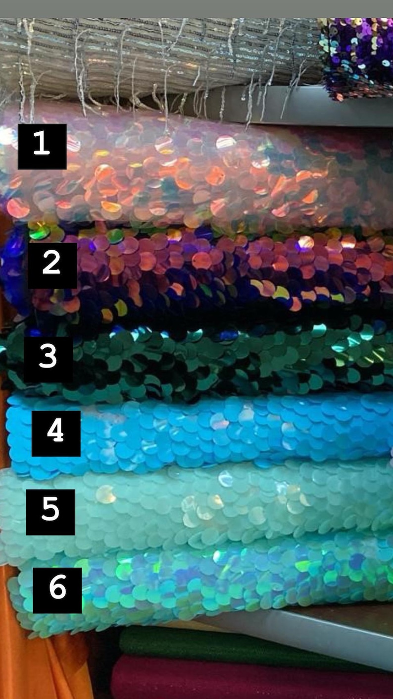 20 Colors Large Sequin Sequins-can Be Used for Decor-party Houses ...
