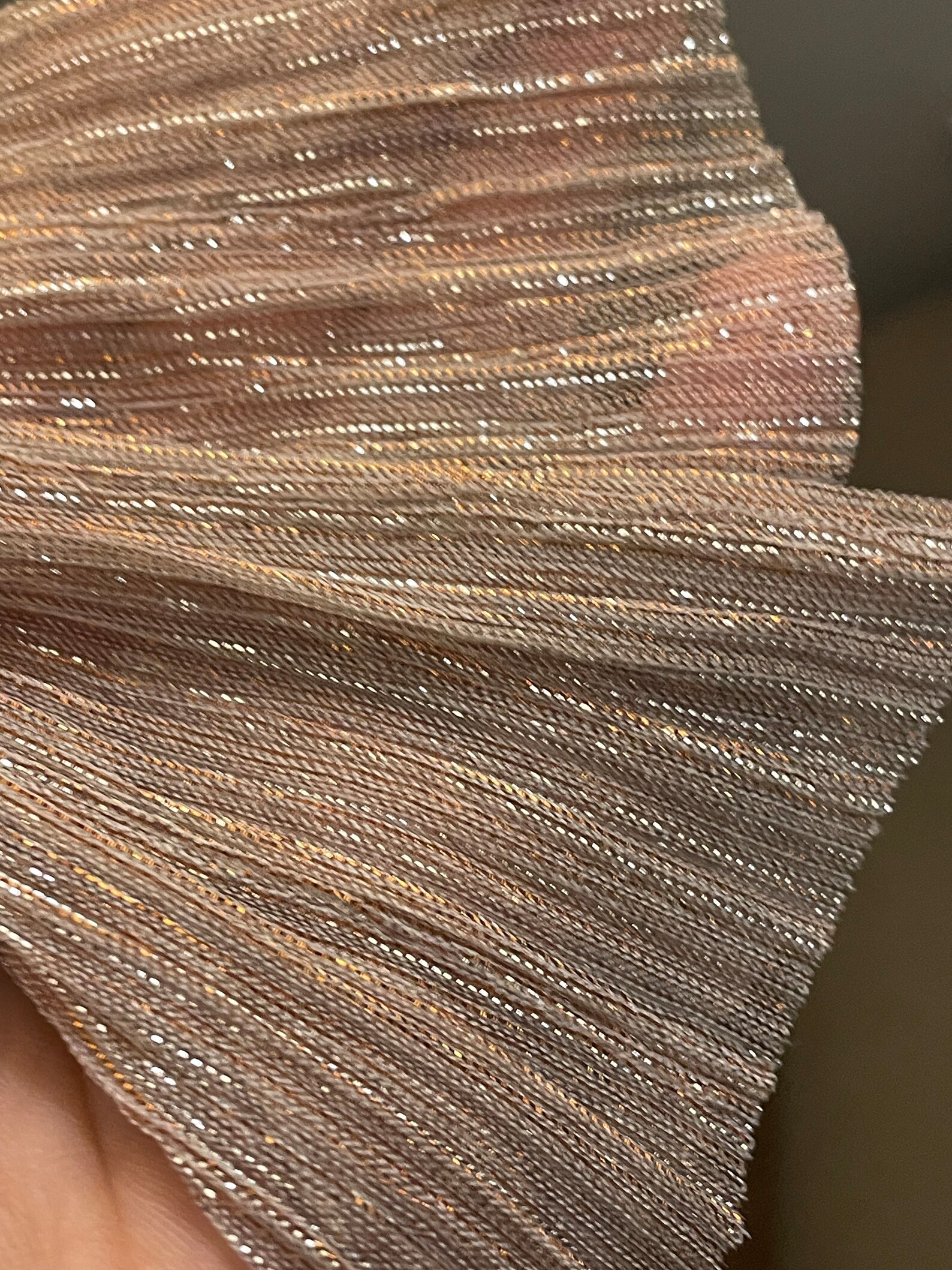 Moonlight Glitter Pleated Fabric -mb - Etsy