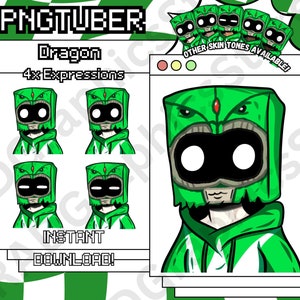 Paper Bag 2.0, PNGTuber, PNG Tuber, Instant download, PNGTuber Anime avatar, Streamers, Discord, Youtube, Twitch, Ready to use.