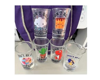 Snarky Adult Humor Shot Glass: Inappropriate Gift for Drinkers