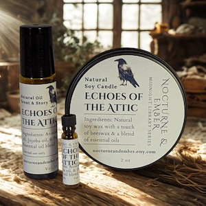 Natural Perfume Oil, Plant-Based Perfume, Artisan Perfume, Small Batch Perfume, Herbal Scent Blend, Memory Blends, Scent and Story Perfumes