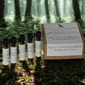 Perfume Oil Samples | Natural Perfume Oil | Scent & Story | Natural Gift Sets | Gifts for Her | Odd Perfumes | Dark Scents | Mini Perfume
