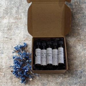 Perfume Oil Samples | Natural Perfume Oil | Scent & Story | Natural Gift Sets | Gifts for Her | Odd Perfumes | Dark Scents | Mini Perfume