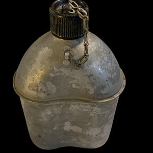 WW II canteen, marked 1945