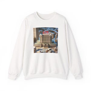Urban Vibes Crewneck Sweatshirt, Graphic Sweatshirt, Cozy Unisex Sweatshirt, Trendy Sweatshirt, Gift for City Lovers