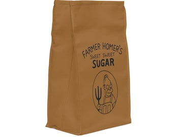 Simpsons Farmer Homer's Sweet Sweet Sugar Bolsa de almuerzo de poliéster - Homer Simpson