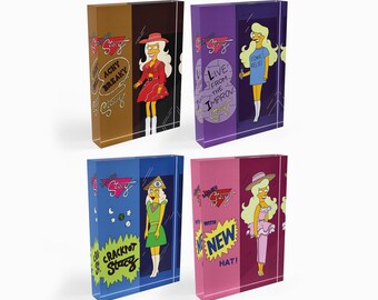 Simpsons Malibu Stacy Acrylic Block (1pc)