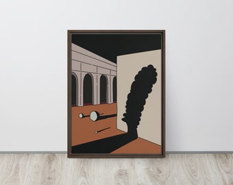 Lienzo enmarcado de Marge metafísica de Los Simpson - Marge Simpson