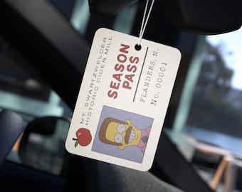 Ambientador para coche Simpsons Mt. Swartzwelder - Ned Flanders