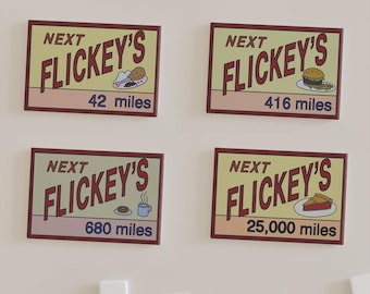 Simpsons Flickey's Button Magnets (1pc)