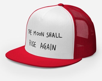 Futurama gorra de camionero bordada 'La luna se levantará de nuevo'