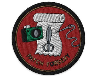 Simpsons 'Patch Forgery' Embroidered Patch