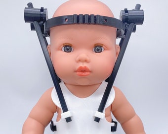 Toy Halo Brace for Doll or Stuffed Animal, Halo Neck Brace toy