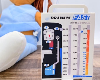 Play Therapy Toy Chest Tube Drainage System for Dolls