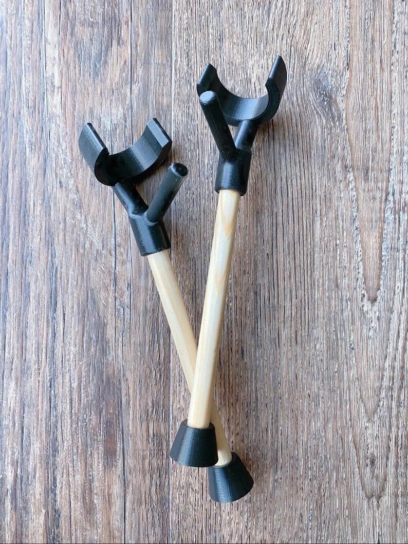 Toy Forearm Crutch Set for Doll or Stuffed Animal Etsy