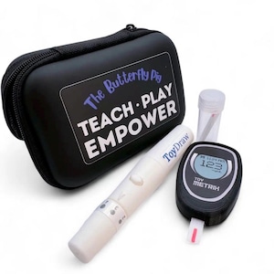 Toy Glucometer Set for Doll or Stuffed Animal, Diabetes toy