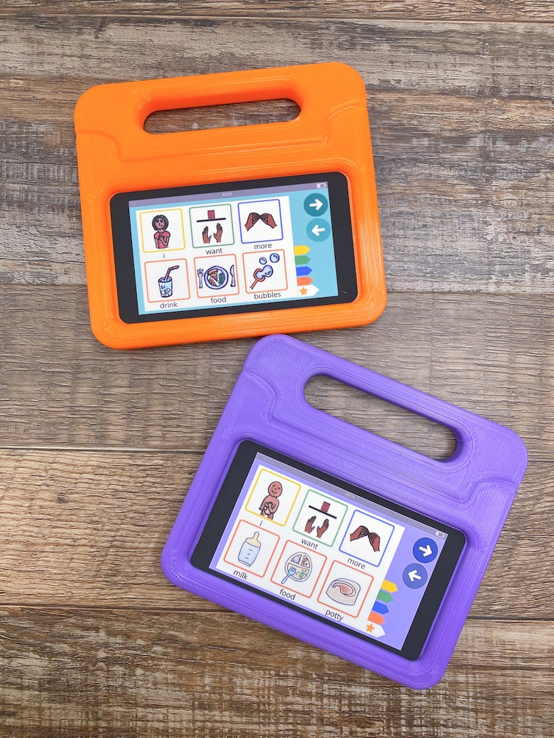 Doll AAC Tablet Toy, Inclusive Play, Fits 18" Dolls image 7