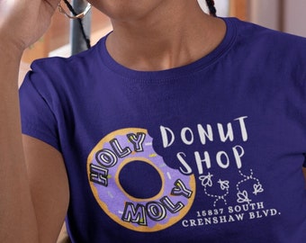 The Movie Friday Shirt, 90s Movies T Shirt, Holy Moly Donut Shop Throwback Tee, 80s Babies Gift, Craig And Day-Day, Ice Cube Shirt