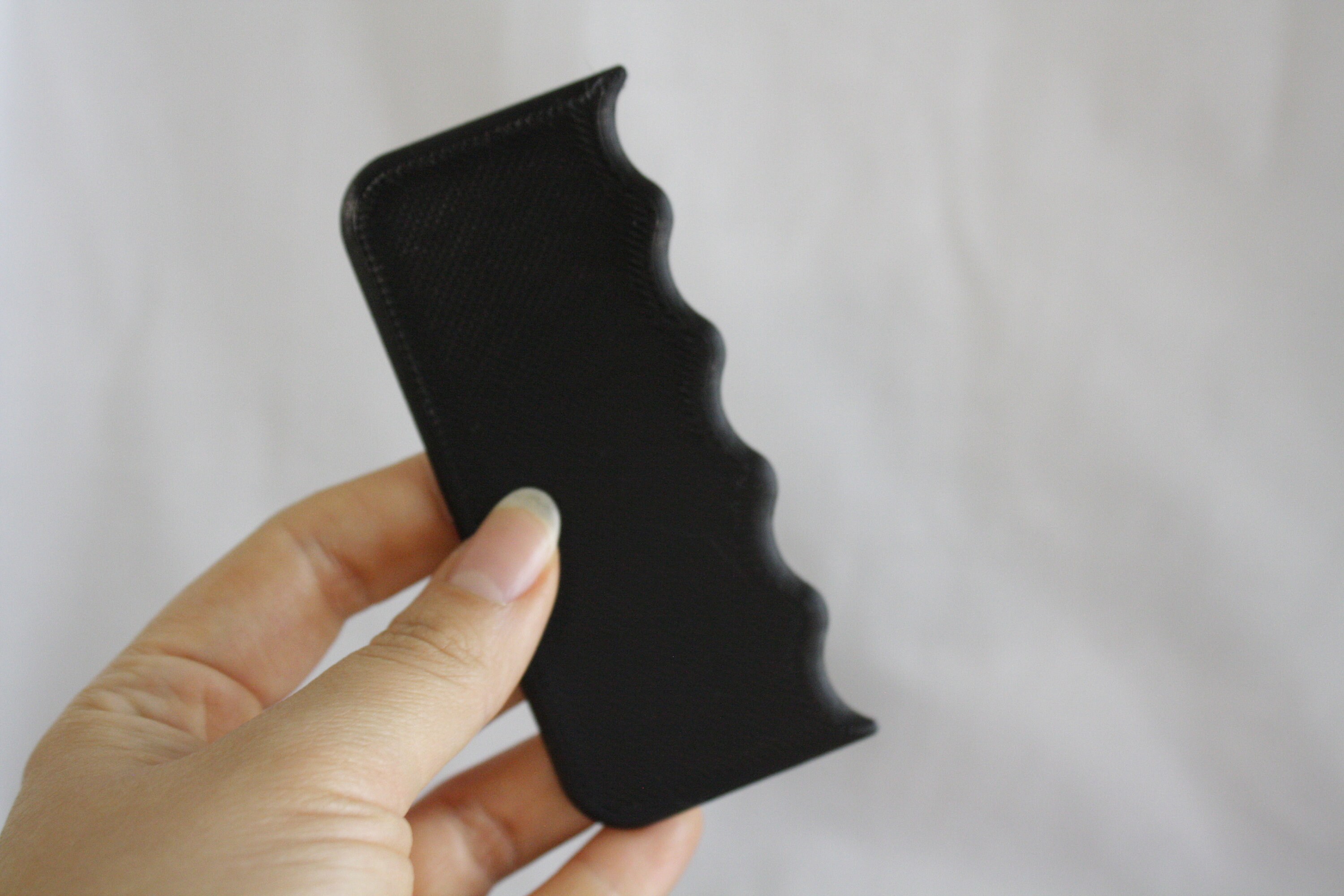 3D Printed Wavy Rib Pottery Throwing Tool 10x4.5cm. A Lightweight and ...