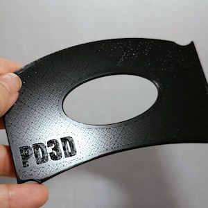 Hourglass/Barrel Pottery Rib Tool - 11x6.5cm. Durable and Convenient Pottery/Throwing Tool to Put the Curve in Your Clay!