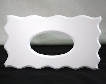 Wazy Rib Pottery Tool - 14x8cm. Get those Fantastic and Effortless Waves on Your Pottery Works in Progress!