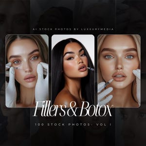 Nurse Injector Stock Photos | Stock Photos Medspa | Lip filler Instagram Templates | Botox Stock Image | Lip Filler Stock Photo | Botox Post