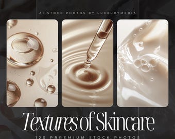 Skincare Textures Stock Photos | Skincare Products Photos | Skincare Cream Texture | Serum Photos | Skincare Beauty Images | Skincare Posts