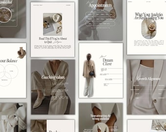 Coaching Instagram Canva Template | Coach Social Media Posts | Coaching Business Instagram | Coach Templates | Social Media Coach Posts