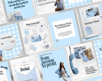 Social Media Manager Instagram Templates | Social Media Marketing Posts | Coaching Instagram Templates | Digital Marketing Templates
