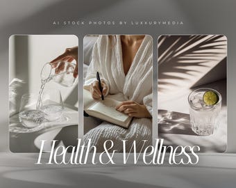 May include: A collage of three images depicting health and wellness. The first image shows a glass of water being poured from a pitcher. The second image shows a person writing in a journal. The third image shows a glass of water with a lime wedge.