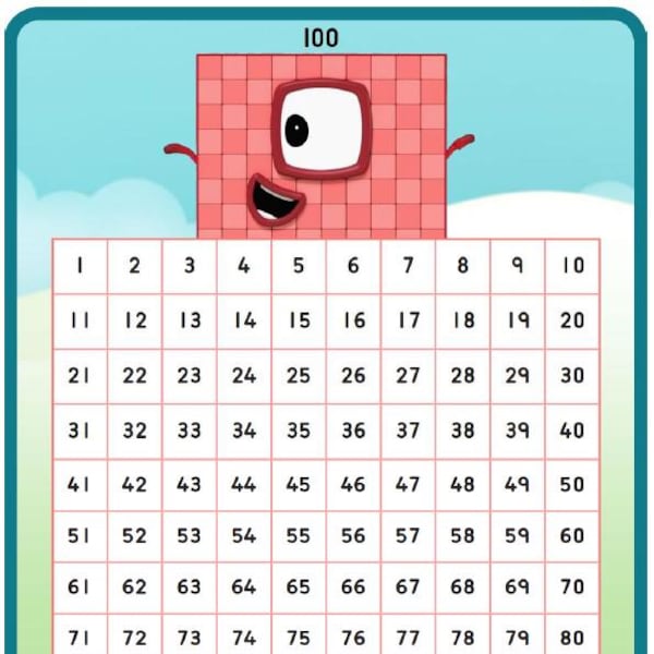 Numberblocks 100 Toys - Etsy