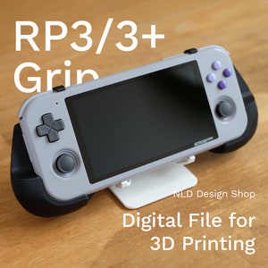 Retroid Pocket 3 Plus Slim Grip (Solid) – Digital File for 3D Printing