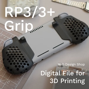 Retroid Pocket 3 Plus Slim Grip (Aerated) – Digital File for 3D Printing