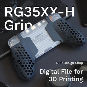 Anbernic RG35XXH Grip (Aerated) – Digital File for 3D Printing