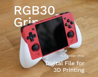 Powkiddy RGB30 Grip (Solid) – Digital File for 3D Printing