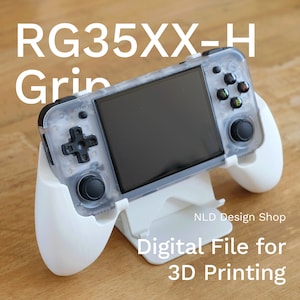 Anbernic RG35XXH Grip (Solid) – Digital File for 3D Printing
