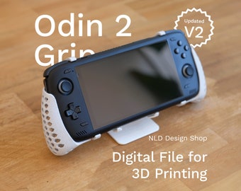 AYN Odin 2 Full Grip (Aireado) – Archivo digital para impresión 3D