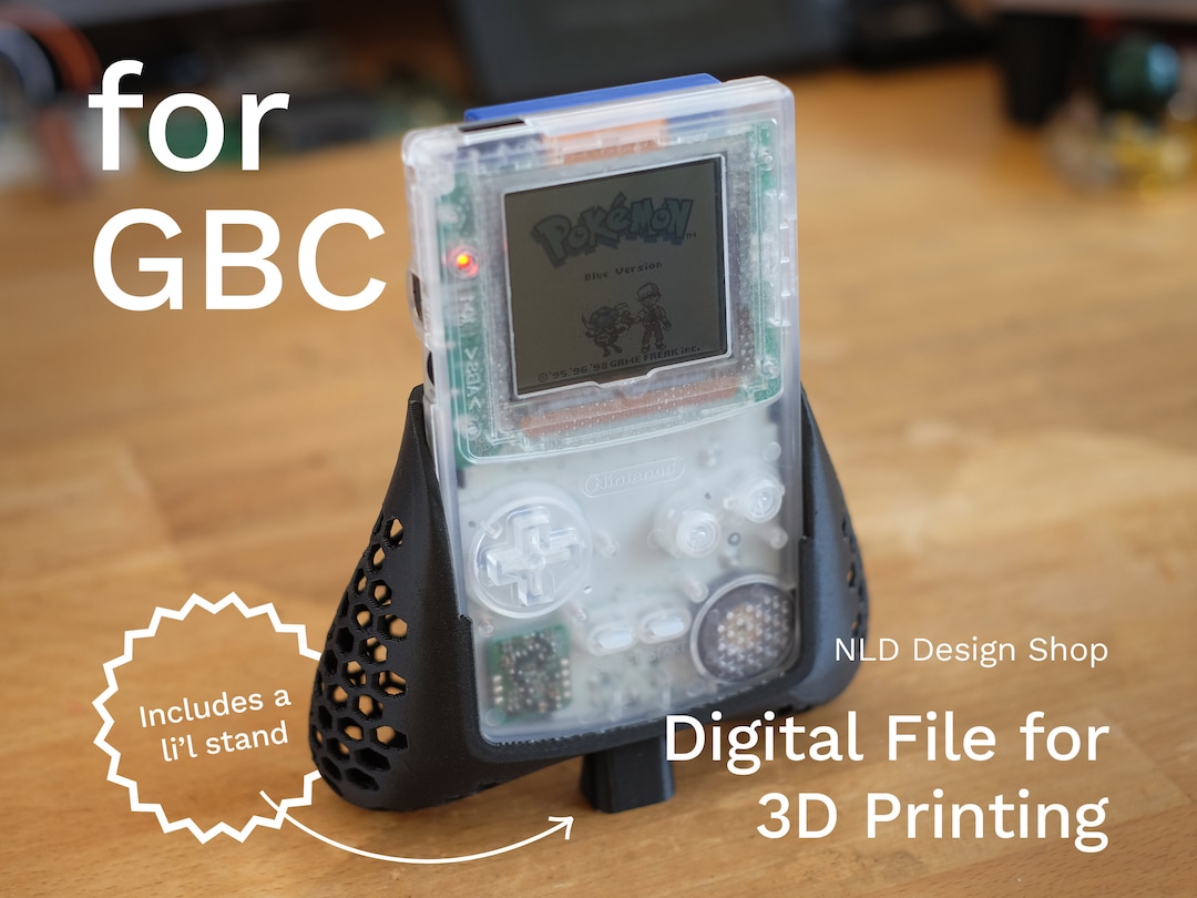 Gameboy Color Grip aerated Digital File for 3D Printing - Etsy