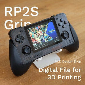 Retroid Pocket 2S Full Grip (Solid) – Digital File for 3D Printing