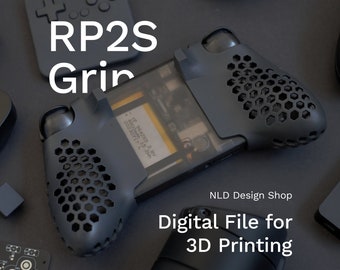 Retroid Pocket 2S Full Grip (Aerated) – Digital File for 3D Printing