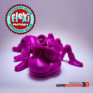 Cute Flexi Miners Ant fully articulated, 7.5&quot; long, High Quality 3D Printed in the USA