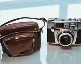 希少なAgfa Optima 1035フィルムカメラ、40mmレンズ、ポイント 希少なAgfa Optima 1035フィルムカメラ、40mmレンズ、ポイント