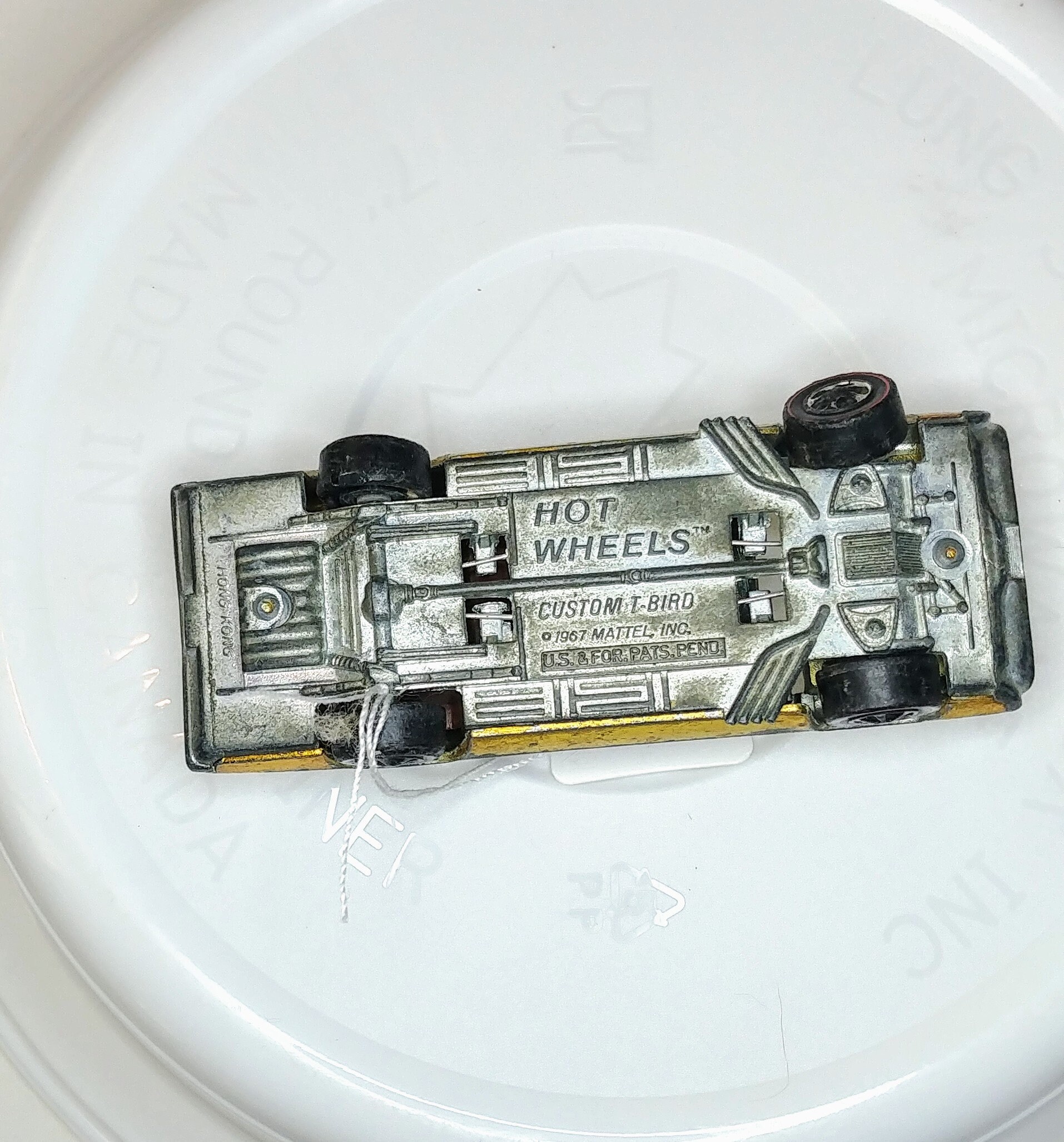 Hot Wheel Red Line Rare Gold Custom T-bird 1967 - 70 - Etsy