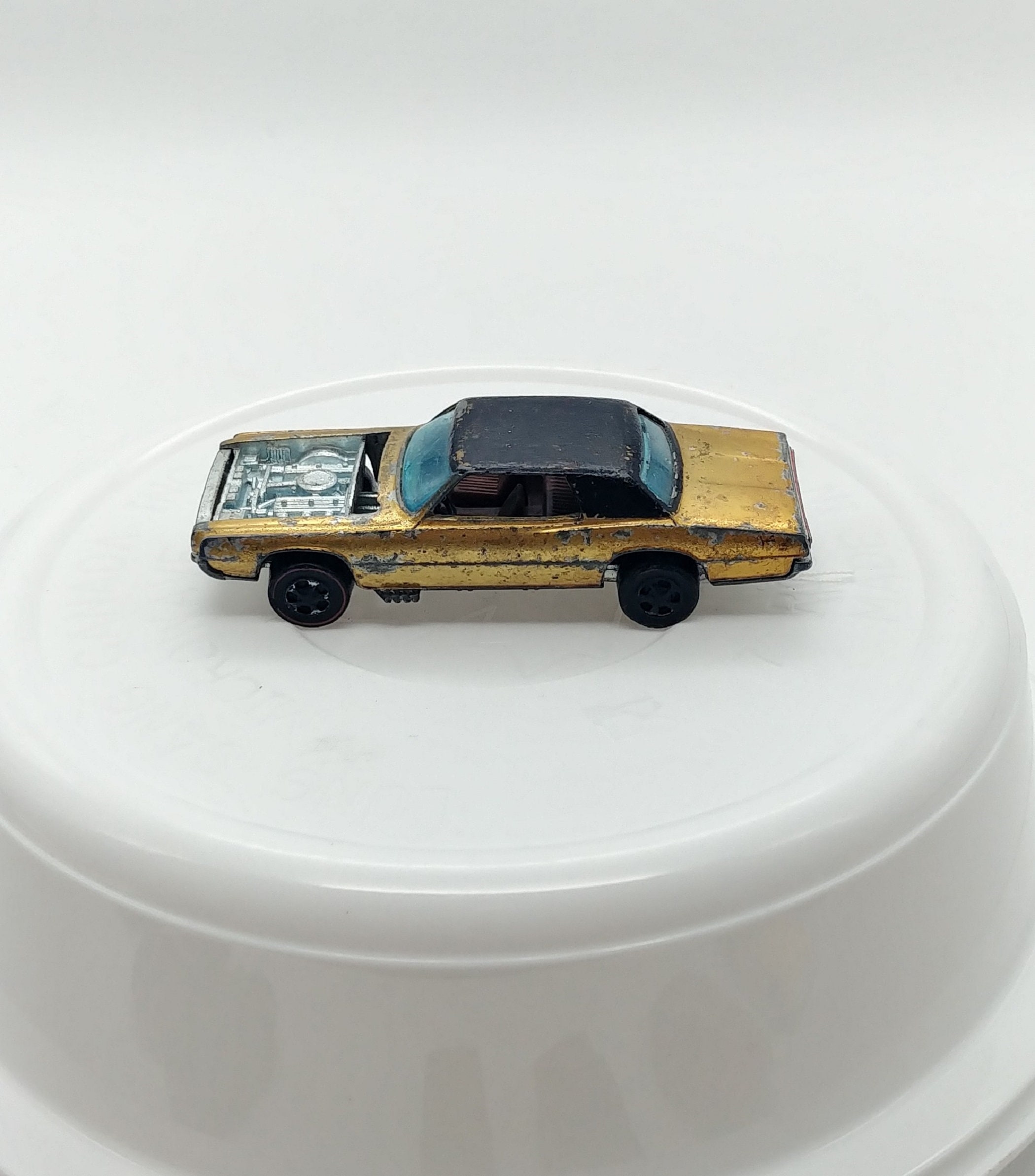Hot Wheel Red Line Rare Gold Custom T-bird 1967 - 70 - Etsy
