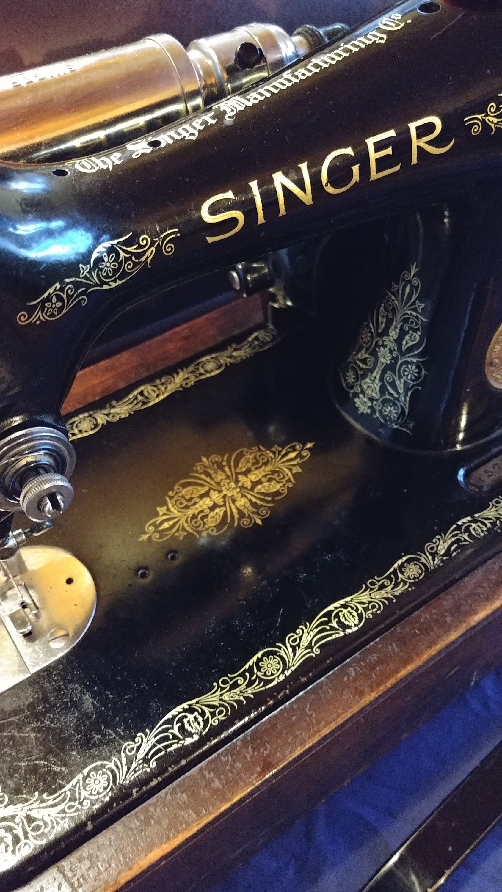 Singer 99/99K Portable Sewing Machine With Bentwood Case C1928 - Etsy