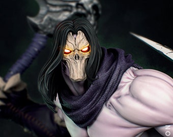 Death, Darksiders, Fan Art, Unpainted, Sculpture, Garage Kit, Scale Model, Resin Model, 3D Sculpt, CA 3D Studios, 1/12, 1/9, 1/6