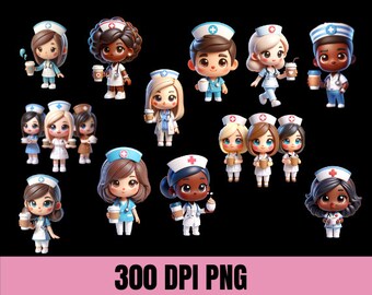 Nurse Coffee Png Bundle , 12 cute nurse clipart images coffee sublimation, half coffee half nurse digital download, medical professional