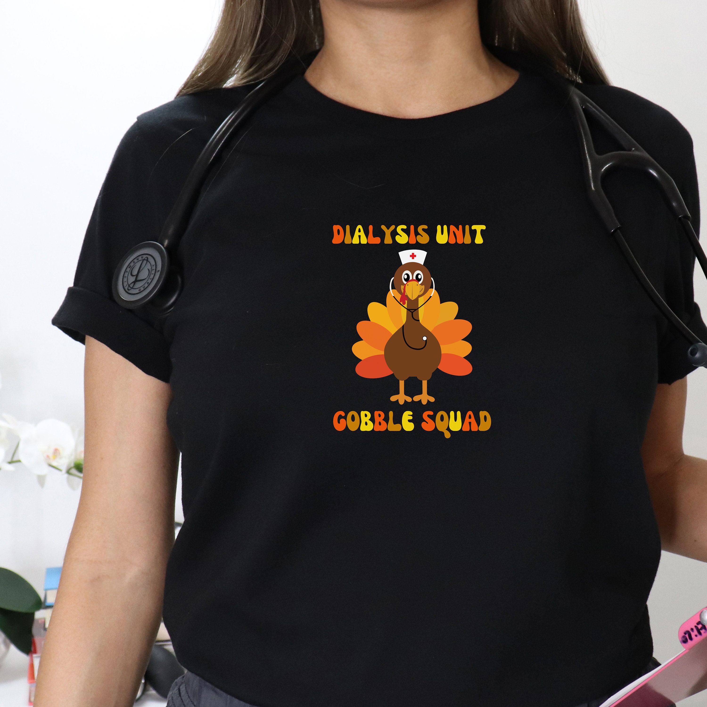 Thanksgiving Dialysis Nurse SVG PNG, Fall Nurse Design Sublimation ...