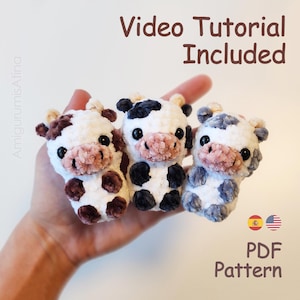 Cow Pattern - Crochet Cow - Amigurumi PDF